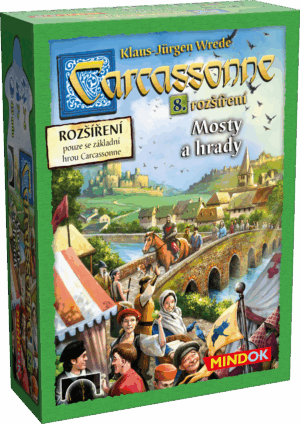 Carcassonne rozšíření 8: Mosty a hrady (2017)
