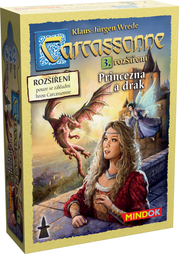 Carcassonne rozšíření 3: Princezna a drak (2017)