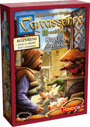 Carcassonne rozšíření 2: Kupci a stavitelé (2017)