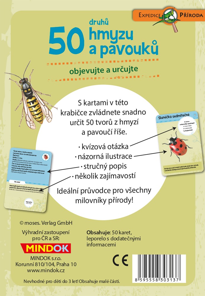 Expedice příroda: 50 druhů hmyzu a pavouků - Obrázek 2