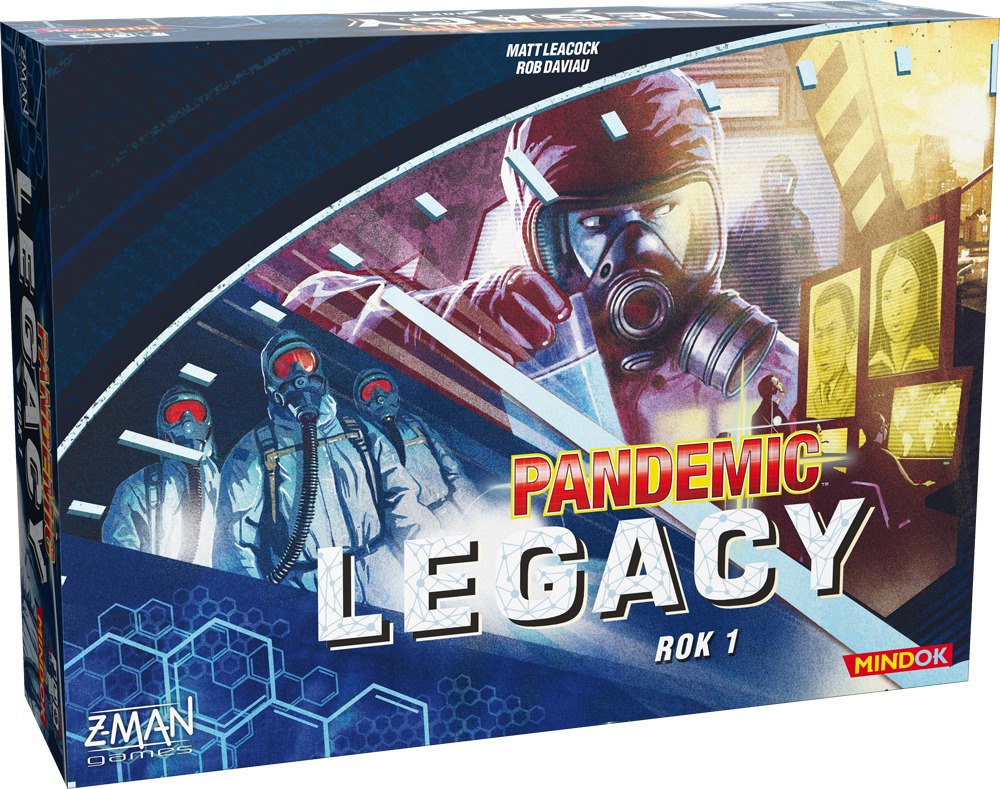 Pandemic: Legacy - Rok 1 (modrá krabice) - Obrázek 4