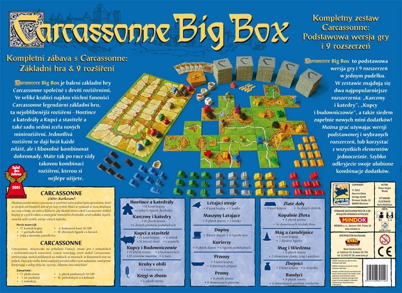 Carcassonne: Big Box (2012) - Obrázek 3