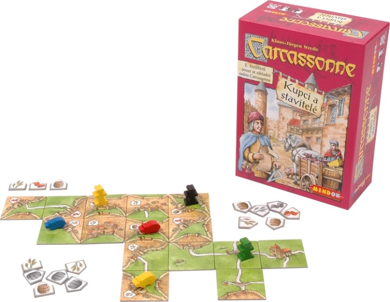 Carcassonne rozšíření 2: Kupci a stavitelé (2017) - Obrázek 5