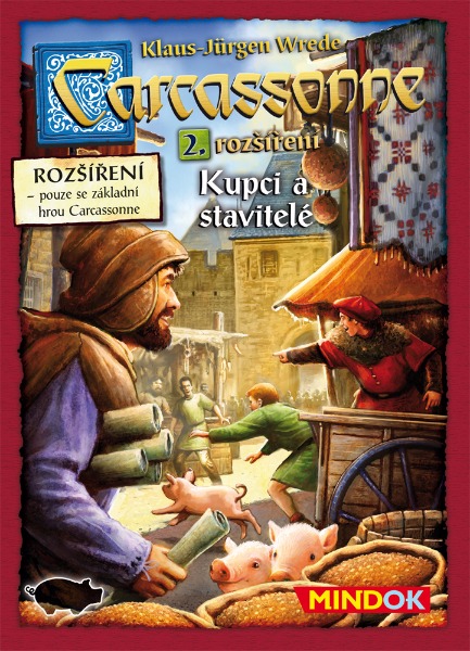 Carcassonne rozšíření 2: Kupci a stavitelé (2017) - Obrázek 3