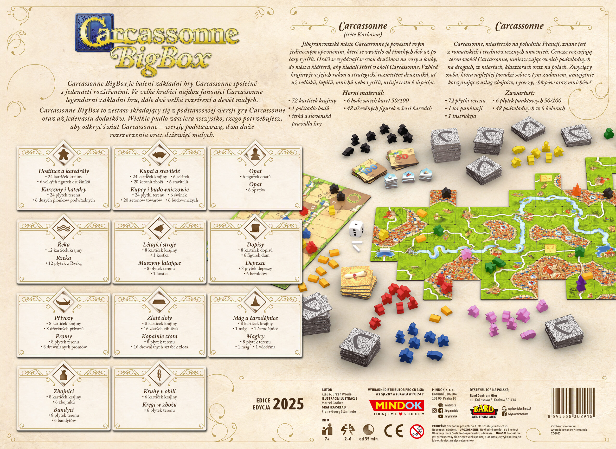 Carcassonne: Big Box (2021) - Obrázek 4
