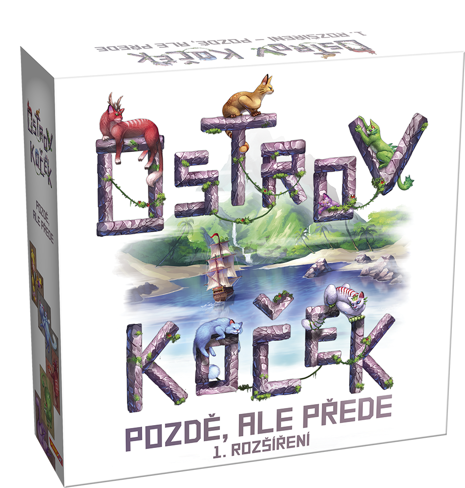 Ostrov koček: Pozdě, ale přede – 1. rozšíření