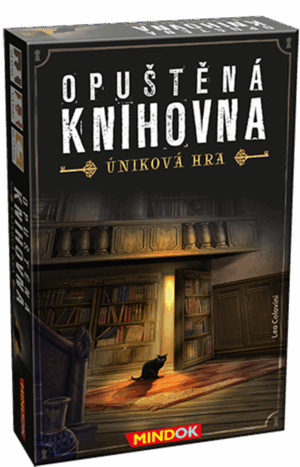 Opuštěná knihovna - úniková hra