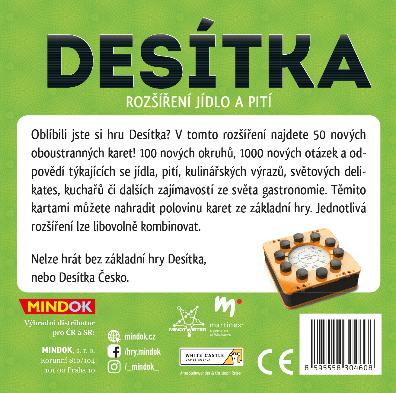 Desítka: rozšíření Jídlo a pití - Obrázek 2
