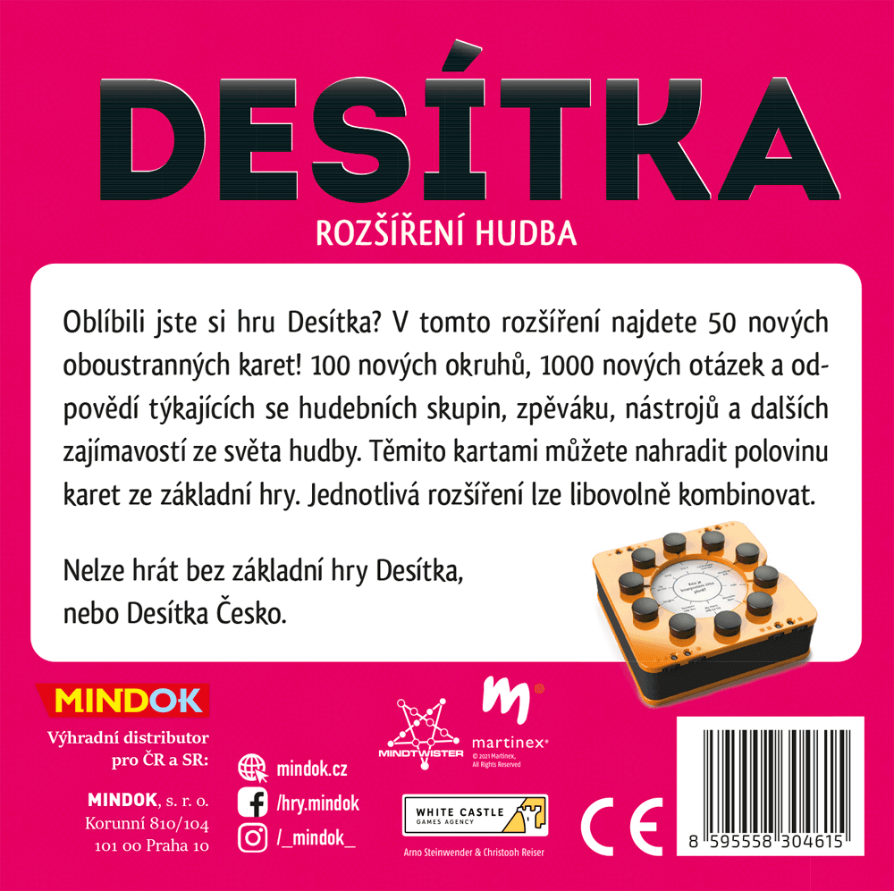 Desítka: rozšíření Hudba - Obrázek 2