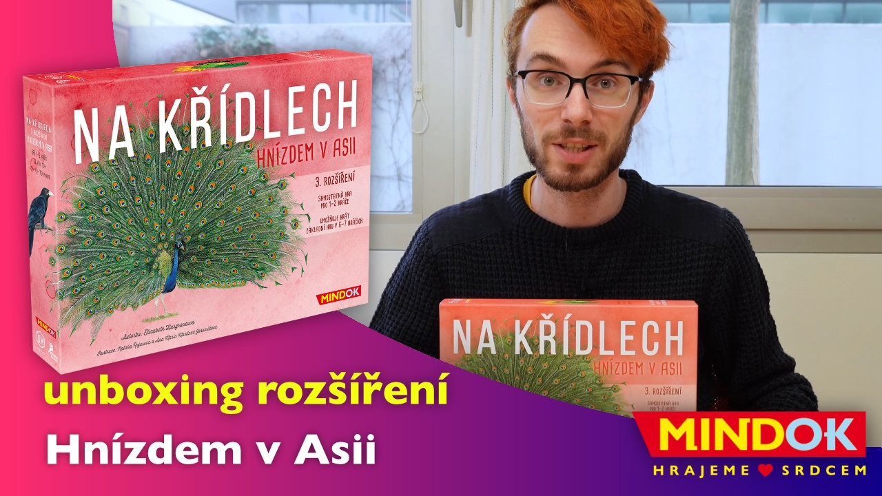 Předobjednávky na Hnízdem v Asii a Hnízdicí box pro hru Na křídlech běží