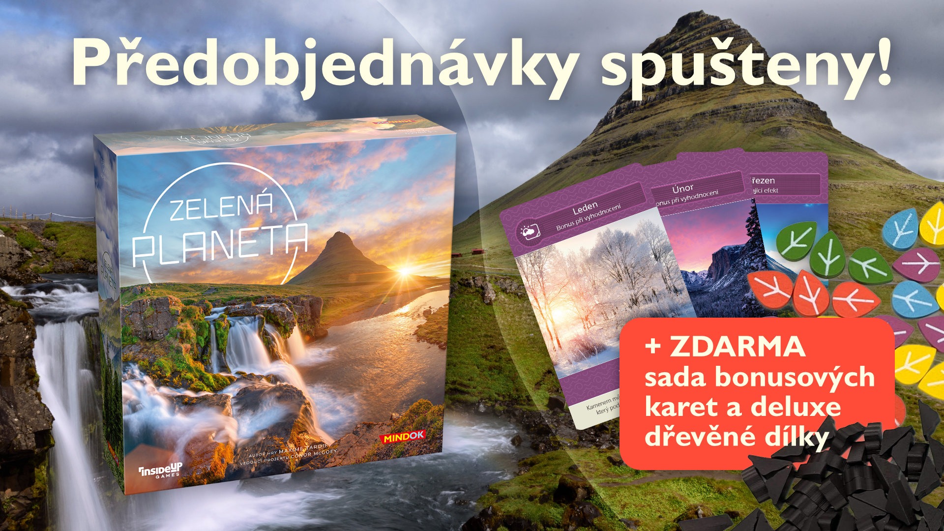 Předobjednejte si Zelenou planetu včetně deluxe komponent