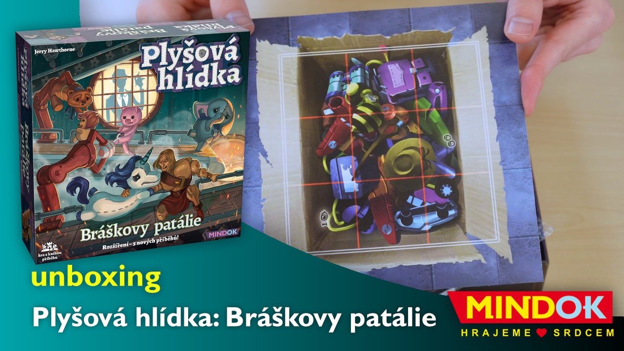 Podívejte se s námi dovnitř krabice hry Plyšová hlídka: Bráškovy patálie