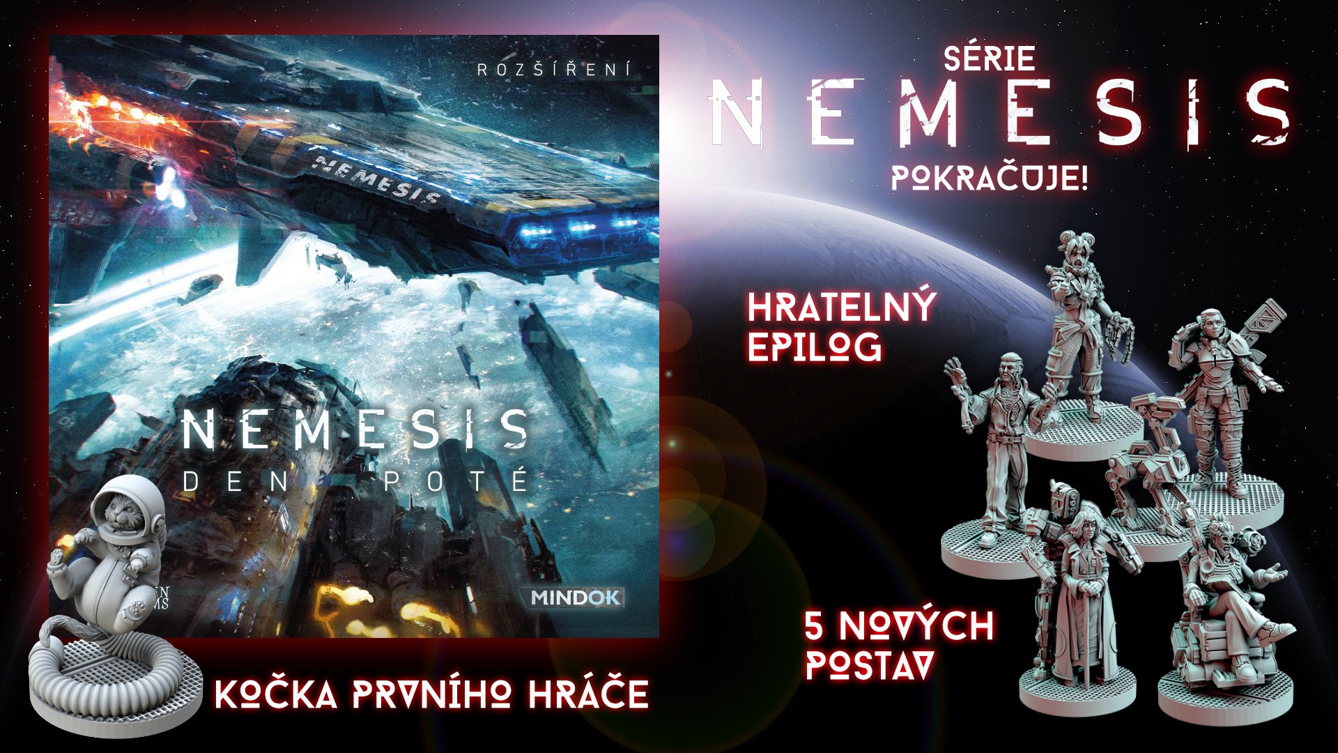 Nemesis: Den poté vás zavede zpět do vesmíru a přinese zbrusu nové postavy