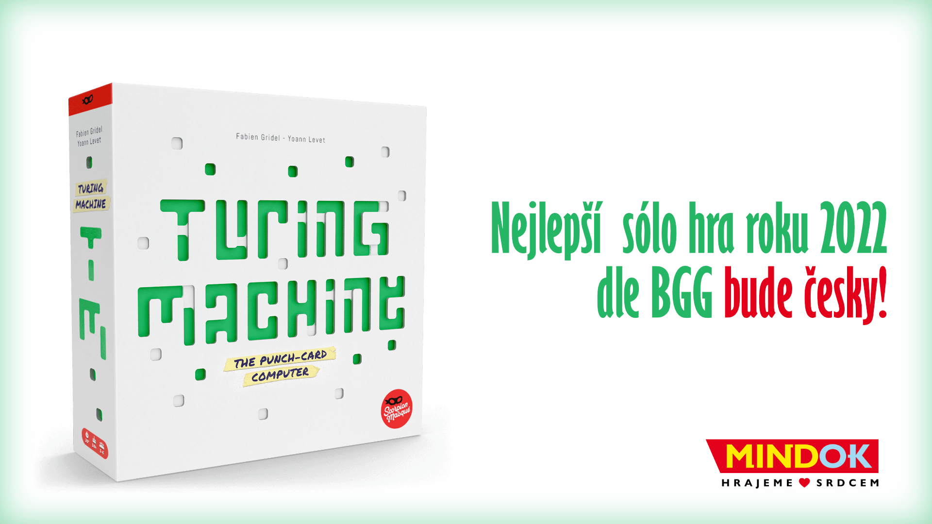 Připravujeme: Turing Machine. Nejlepší sólo hru roku 2022 dle BGG