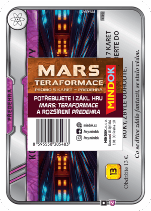Mars: Teraformace – Předehra – 5 promo karet