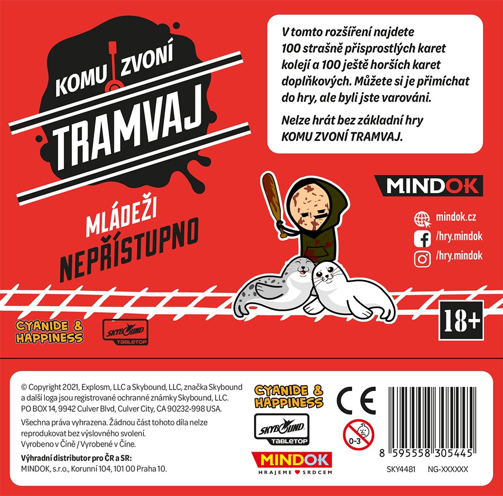 Komu zvoní tramvaj: Mládeži nepřístupno - rozšíření - Obrázek 2