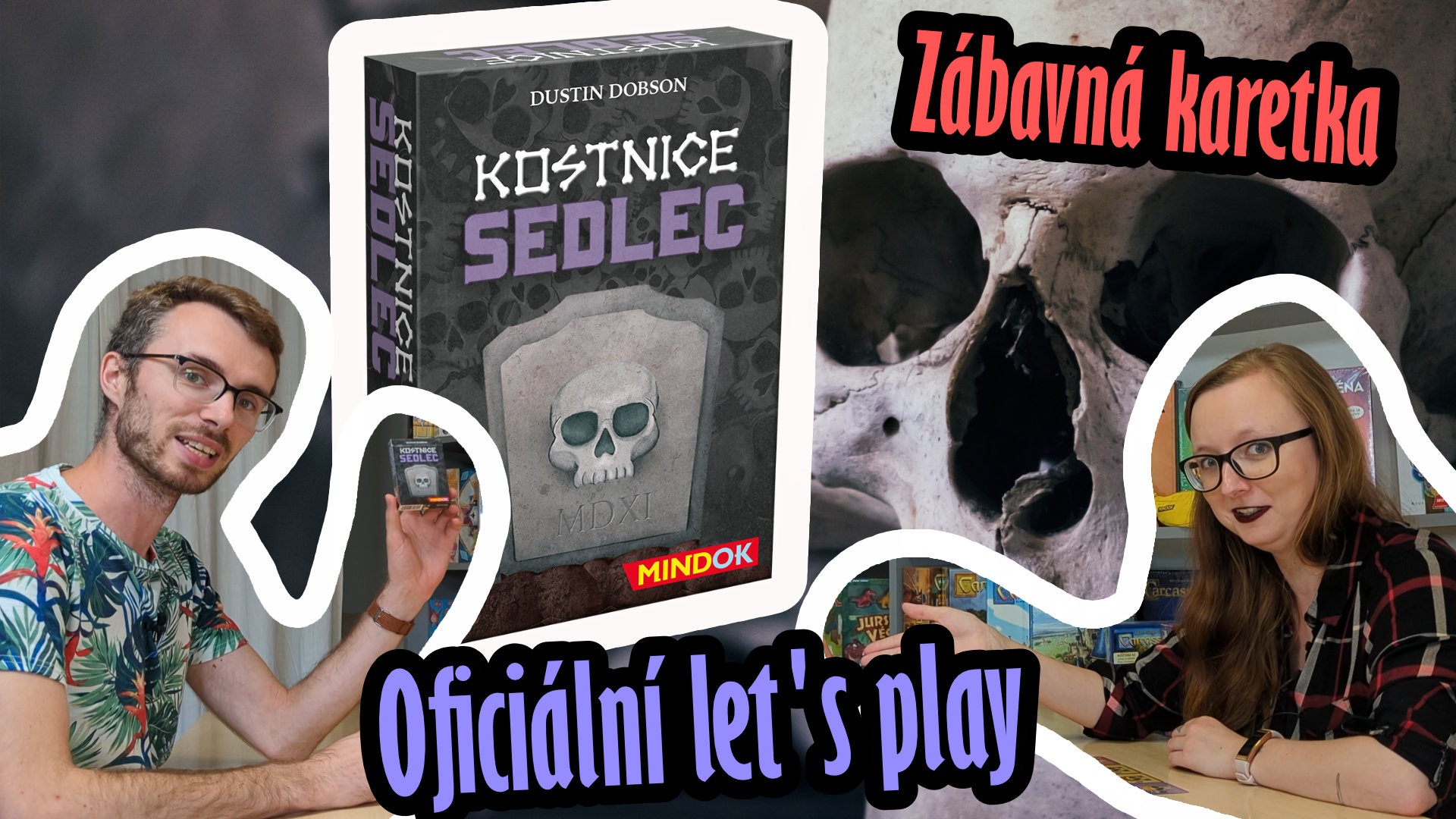 Let’s play: Kostnice Sedlec 💀| Hrajeme v kanceláři Mindoku