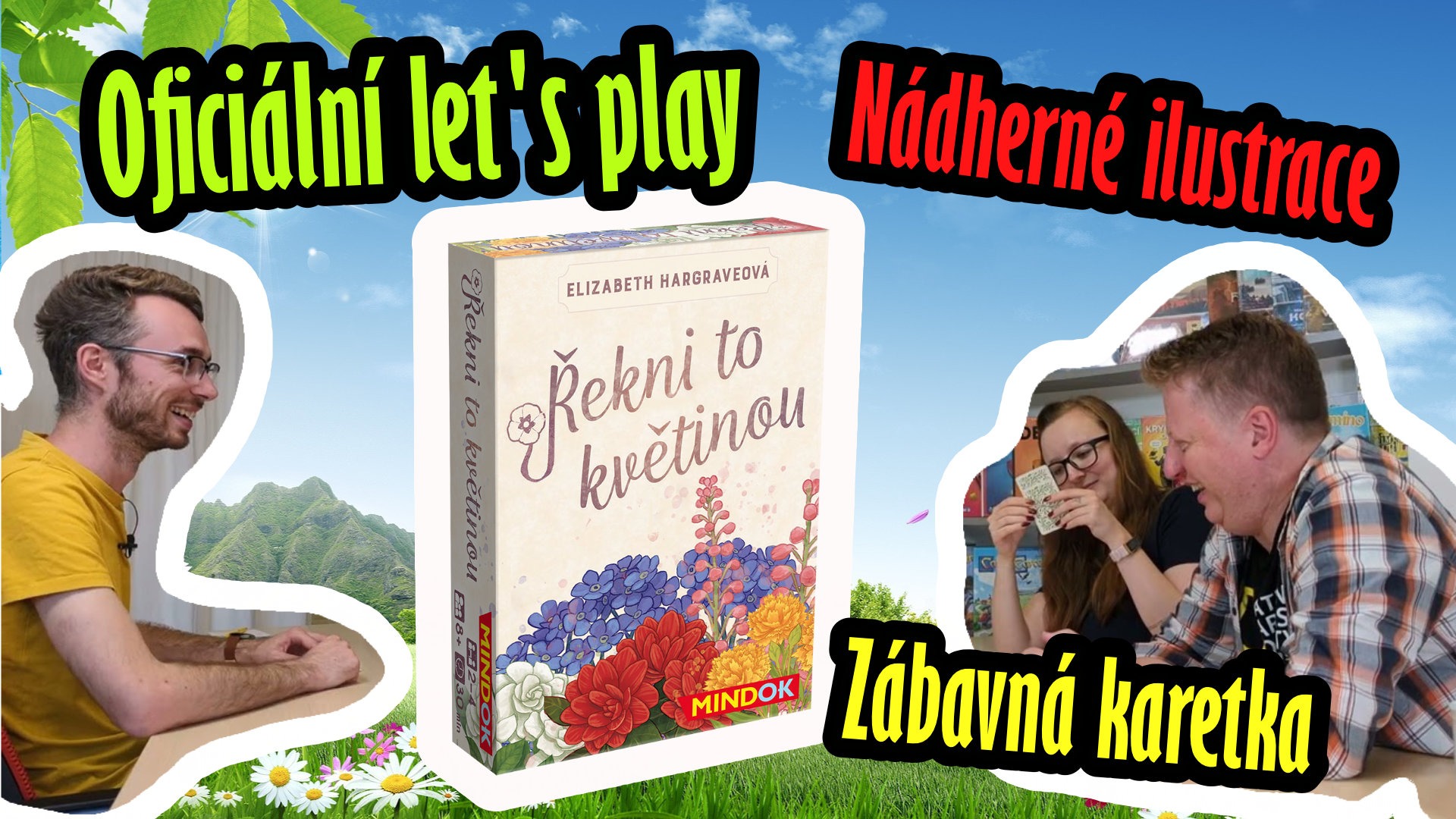 Let’s play: Řekni to květinou 💐| Hrajeme v kanceláři Mindoku