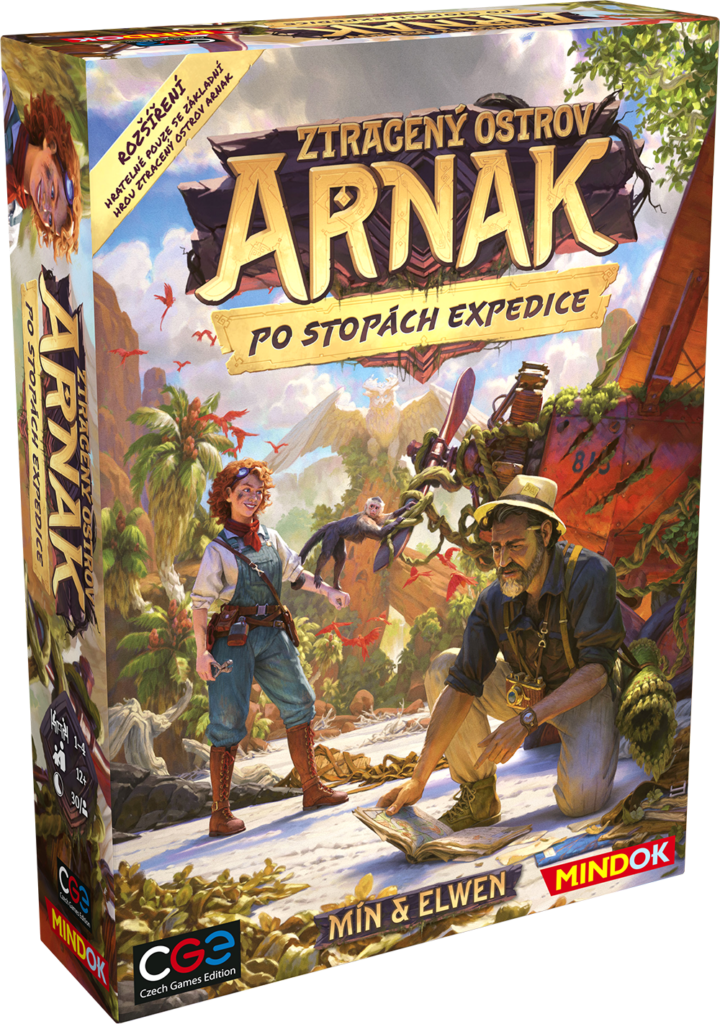 Ztracený ostrov Arnak: Po stopách expedice - rozšíření