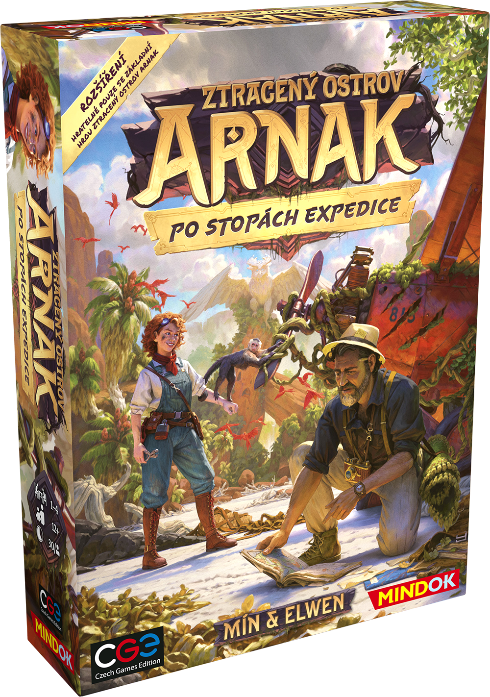 Ztracený ostrov Arnak: Po stopách expedice - rozšíření