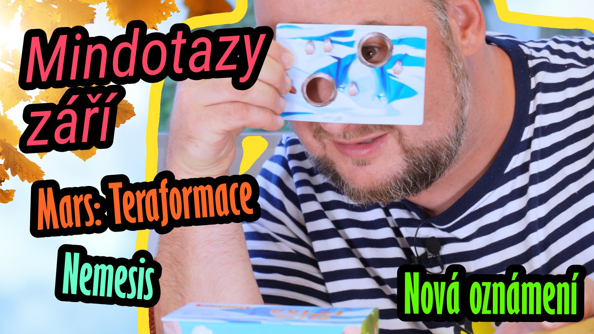 Mindotazy za září: rozšíření Mars: Teraformace, Bitva o Británii, Medobraní a mnoho dalšího!