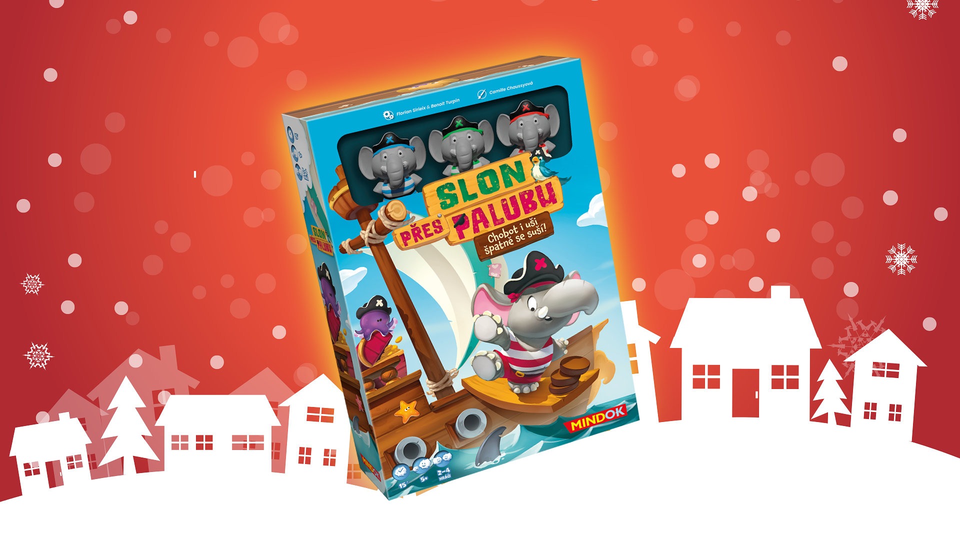 1. prosince: Zahrajte si s dětmi i na párty zábavnou hru Slon přes palubu! 🐘🌊