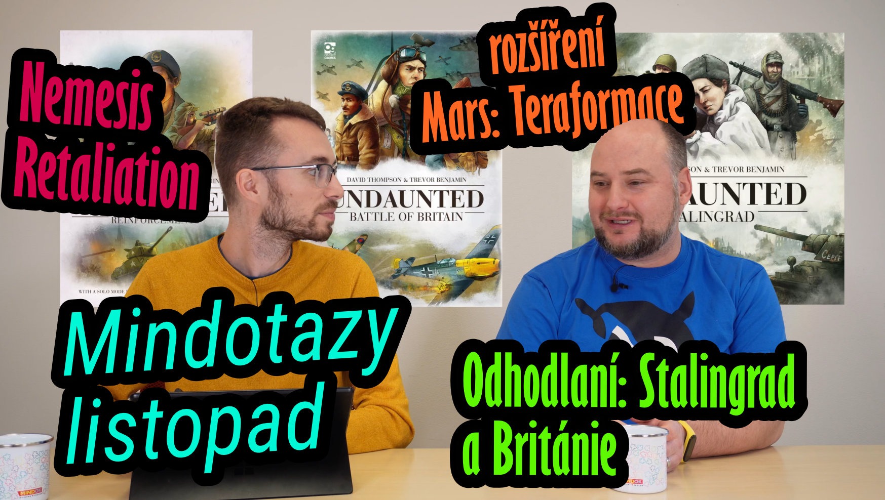 Mindotazy za listopad: City of Great Machine, Nemesis: Retaliation a novinky z Essenu