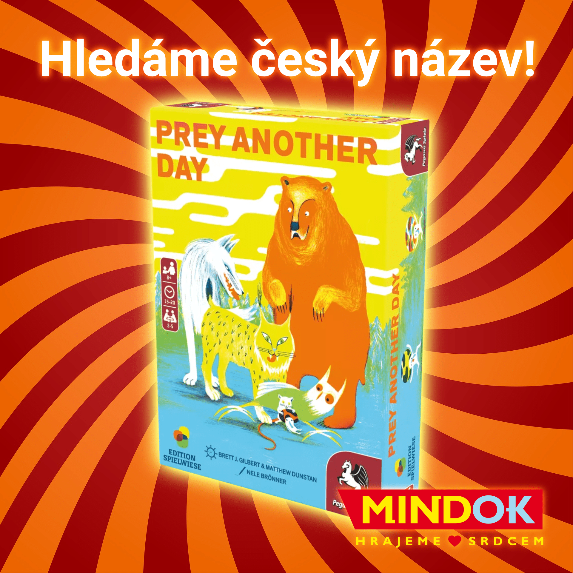 Připravujeme: Prey Another Day 🐻 Zábavnou karetní hru na párty