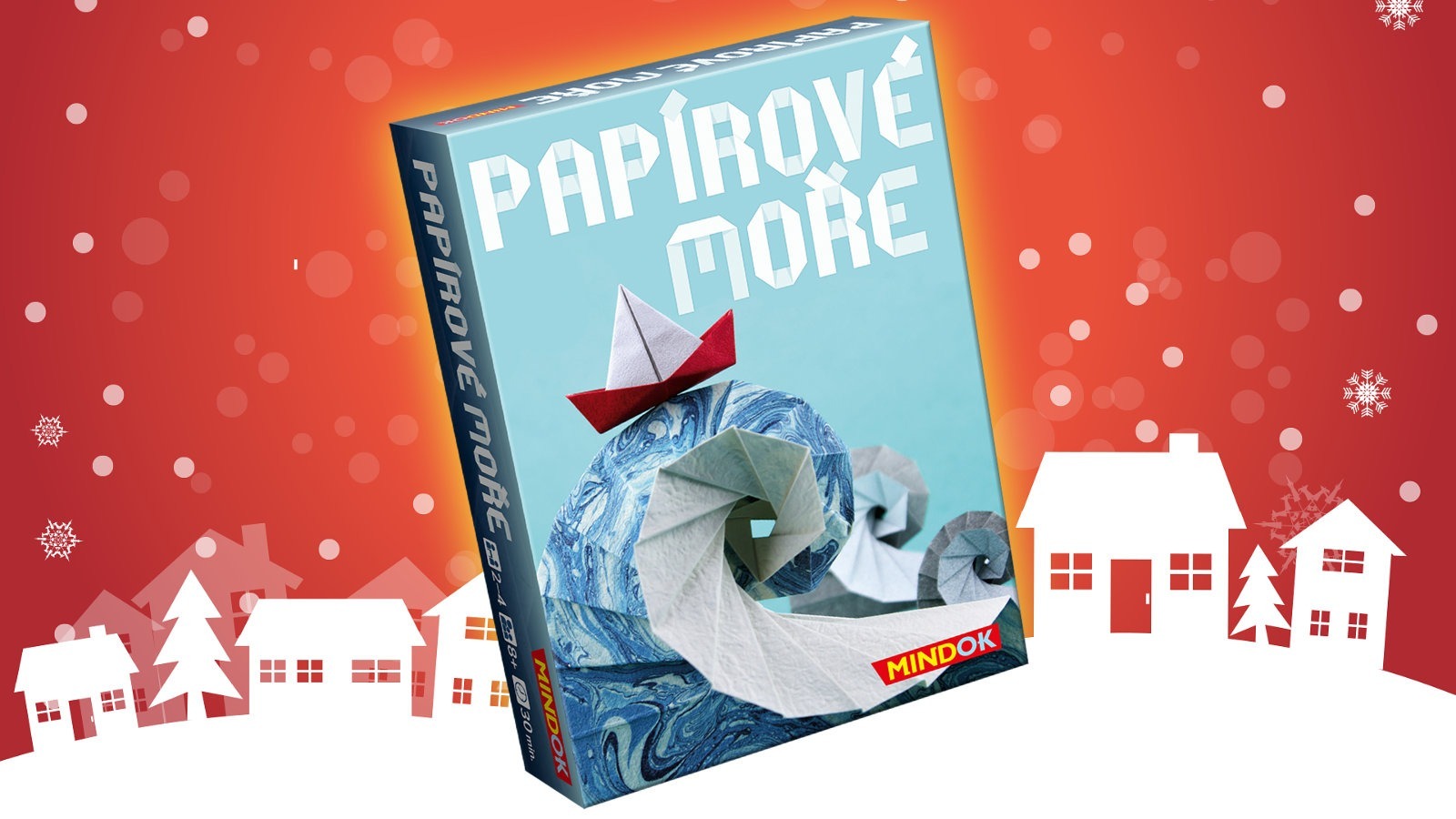 16. prosince: Chytrá karetní hra Papírové moře 🌊
