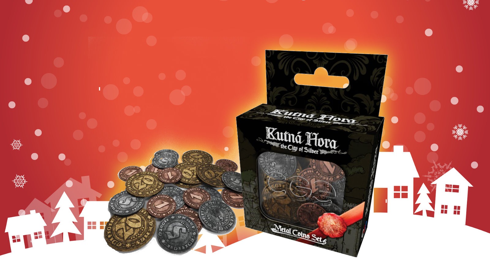 3. prosince: Soutěžte s námi o mince ke hře Kutná Hora! 🪙