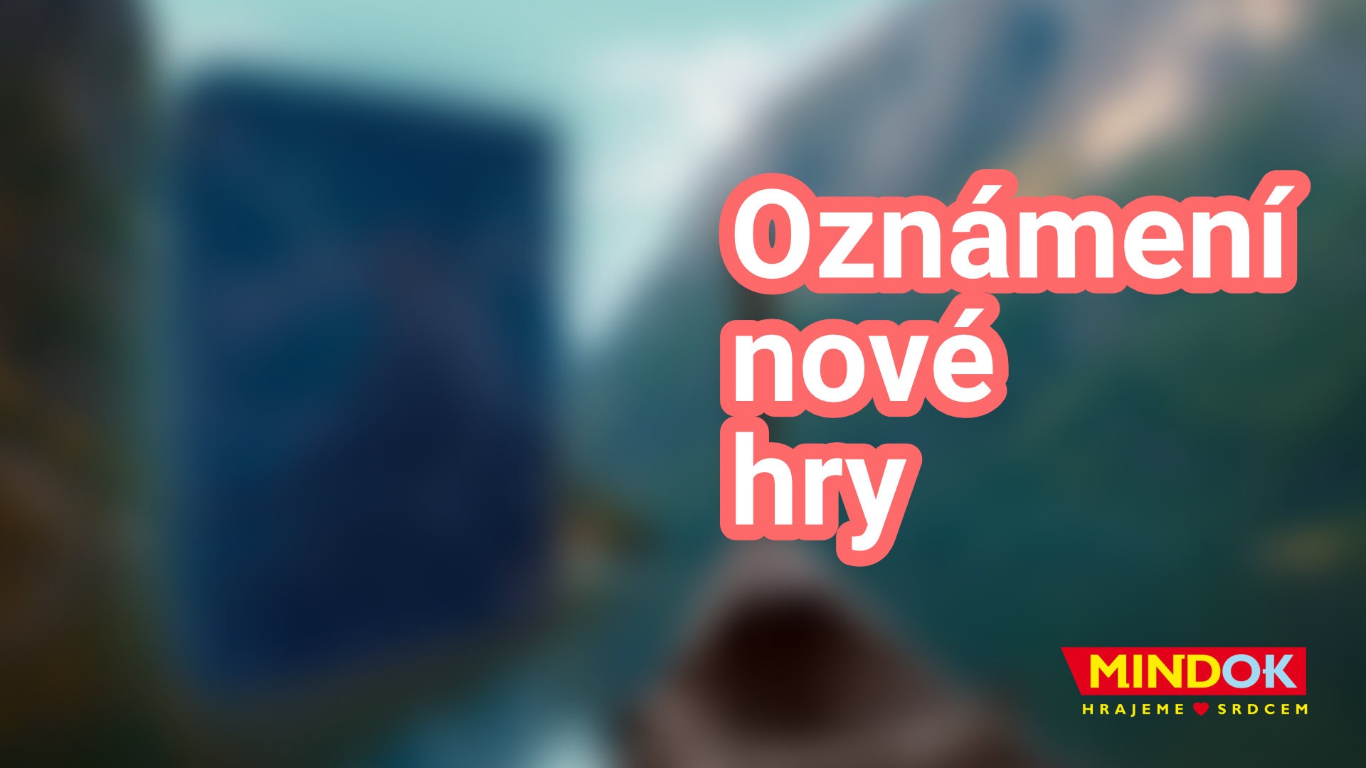 Buďte s námi u oznámení nové hry! Začínáme dnes v 17:00