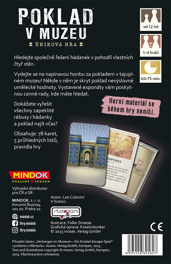 Poklad v muzeu - úniková hra - Obrázek 3