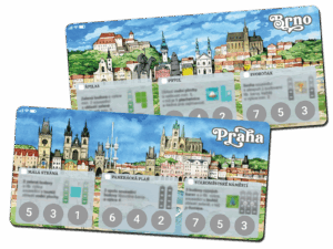 Města: Praha a Brno - rozšíření