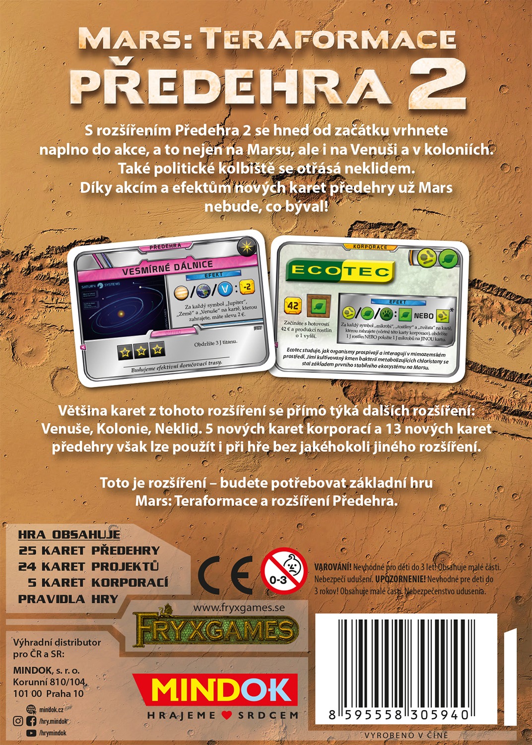 Mars: Teraformace – Předehra 2 – rozšíření 6 - Obrázek 2