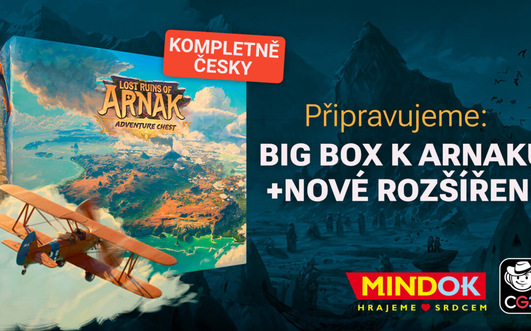 Připravujeme: Big box a nové rozšíření ke hře Ztracený ostrov Arnak