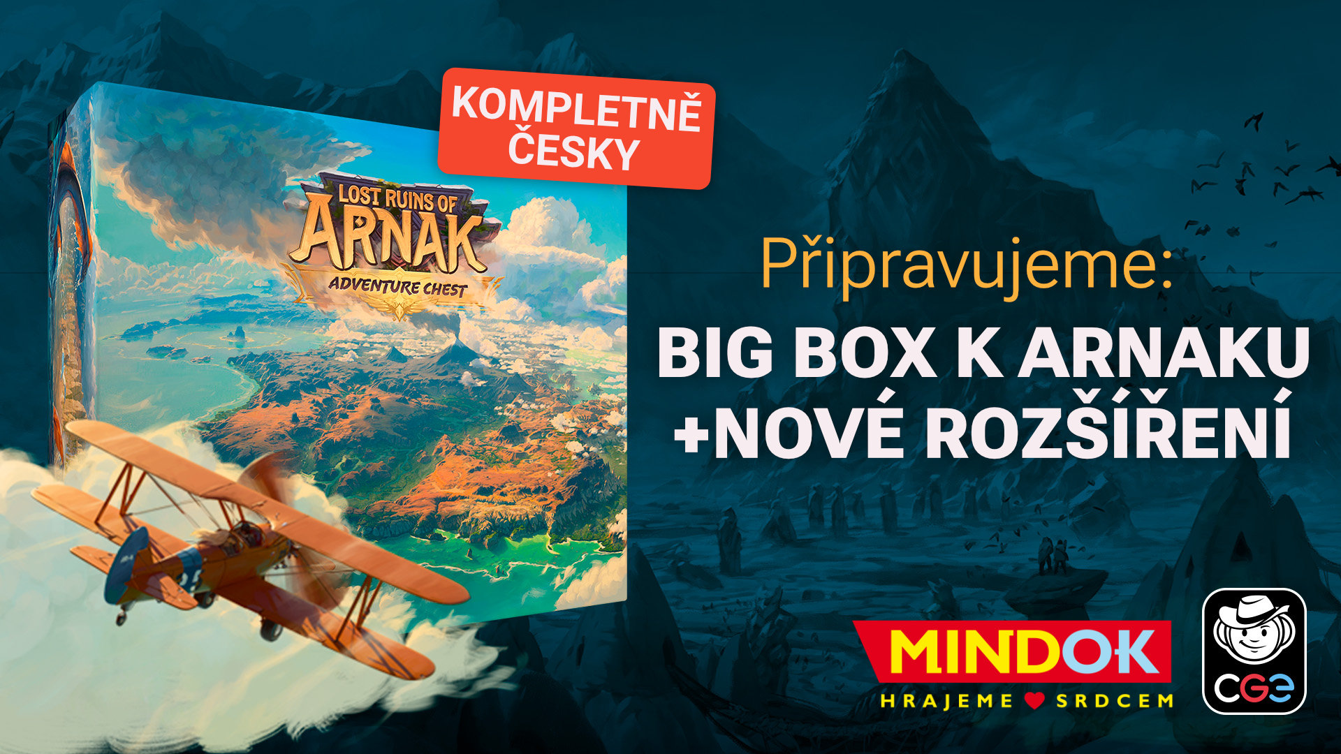 Připravujeme: Big box a nové rozšíření ke hře Ztracený ostrov Arnak