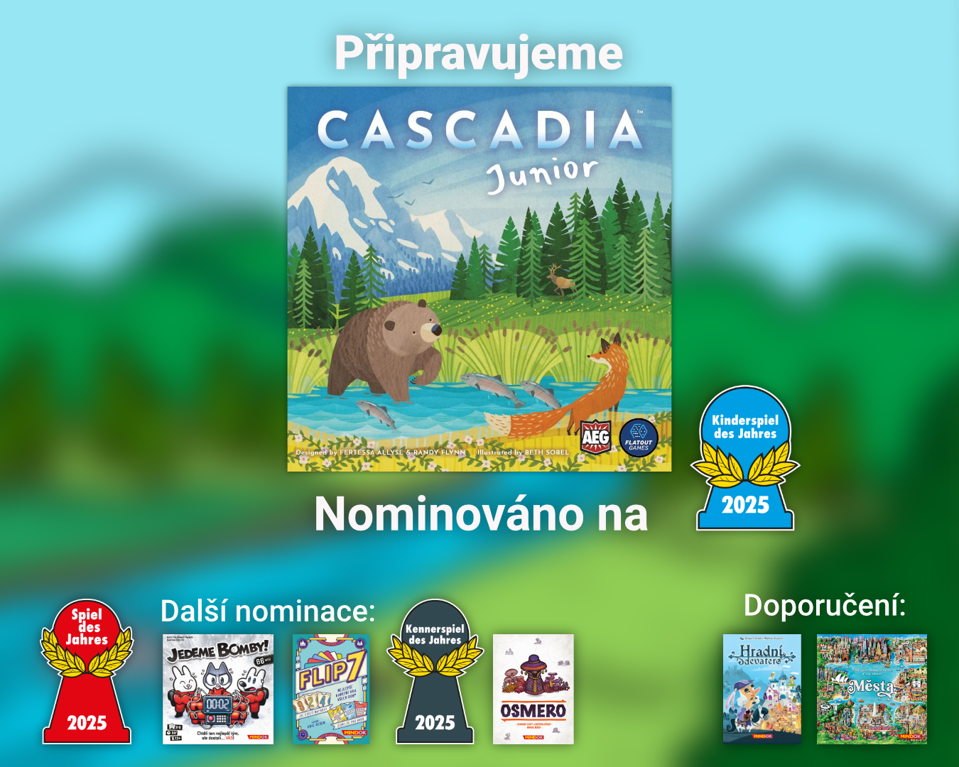 Připravujeme: Kaskádie Junior – dětskou verzi oblíbeného hitu 🐻