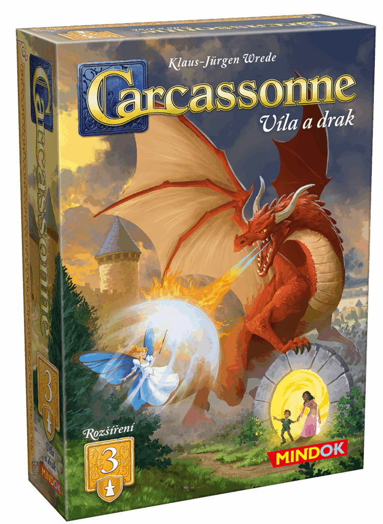 Carcasonne rozšíření 3: Víla a drak