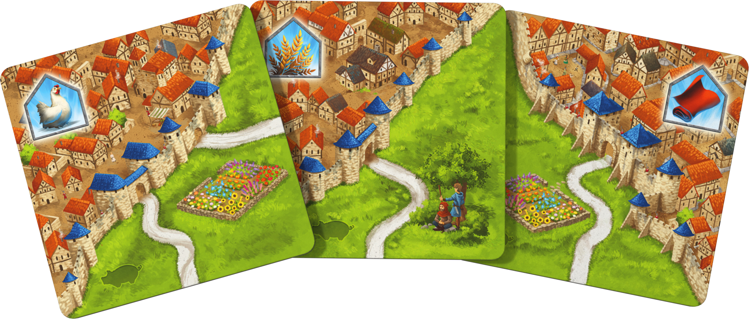 Carcassonne rozšíření 2: Kupci a stavitelé - Obrázek 4