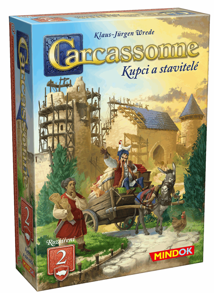 Carcassonne rozšíření 2: Kupci a stavitelé