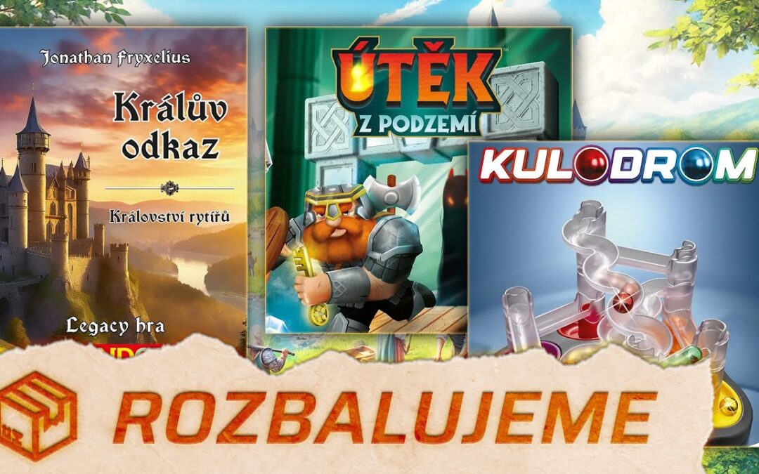 Jouobcast: recenze hry Králův odkaz + Dobrodružství & Obchodníci