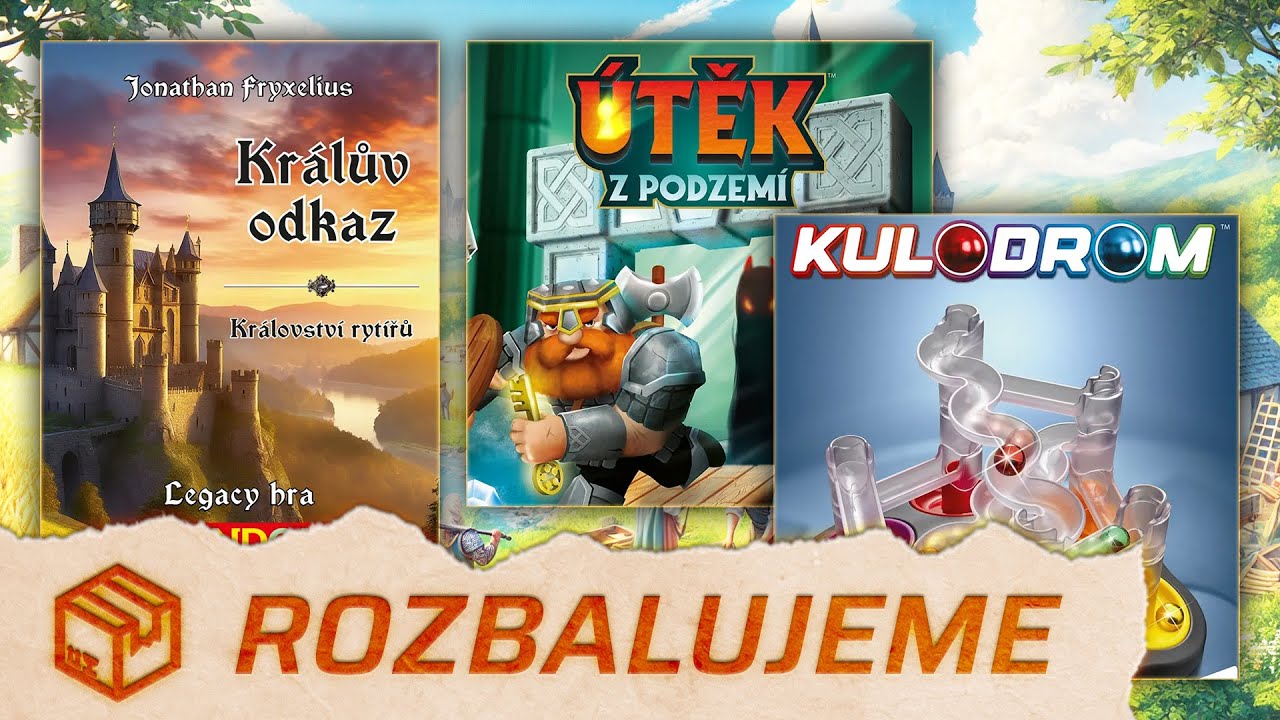 Jouobcast: recenze hry Králův odkaz + Dobrodružství & Obchodníci