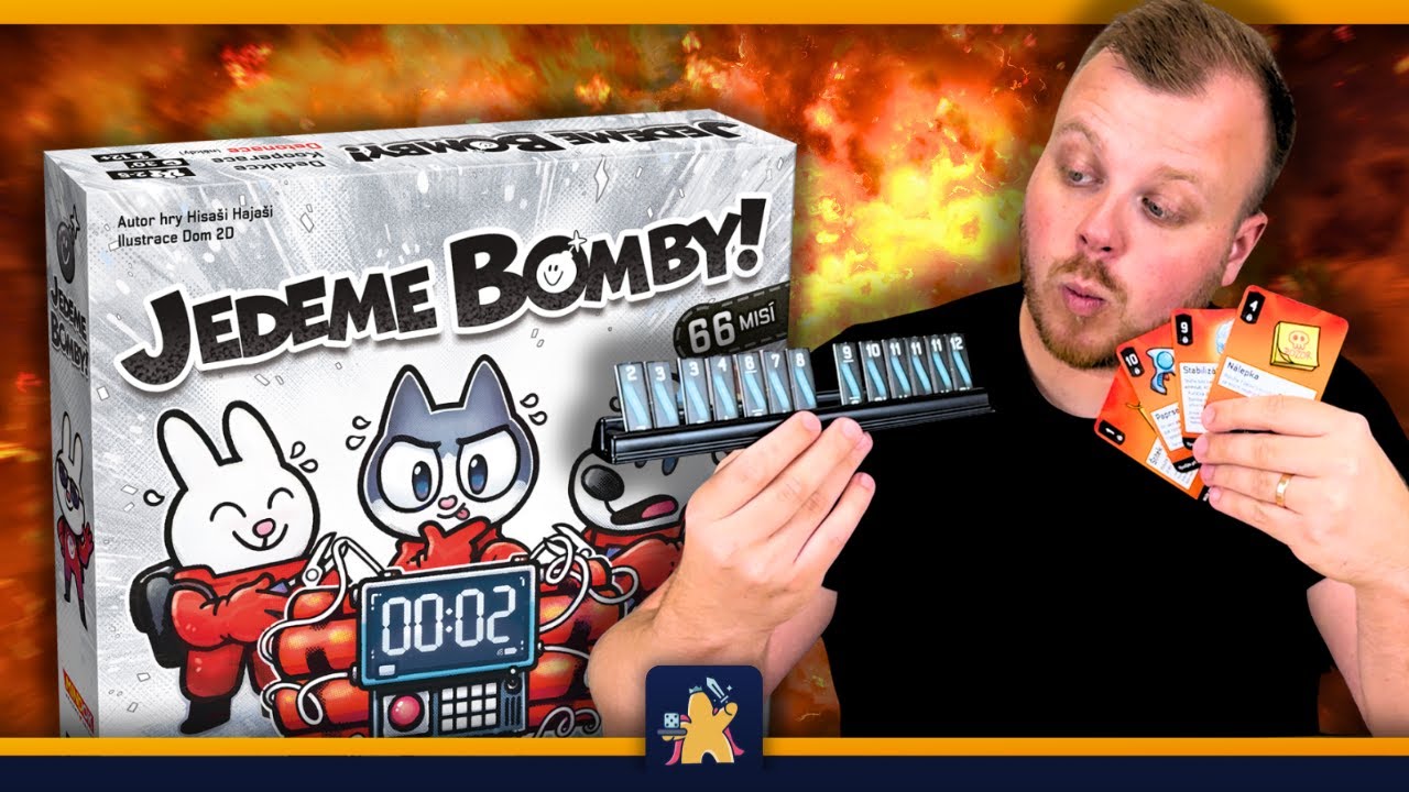 Deskárna: recenze hry Jedeme bomby! – A proto, všichni společně! Jedeme Bomby!
