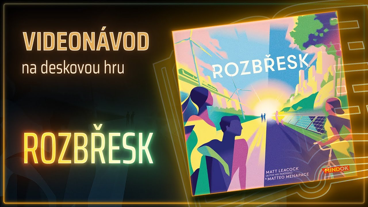 Jouobcast: video návod na deskovou hru ROZBŘESK