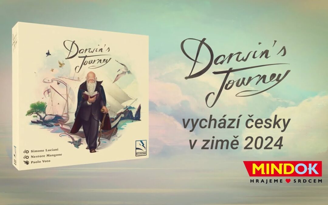 Oznamujeme česky novou velkou hru Darwin’s Journey
