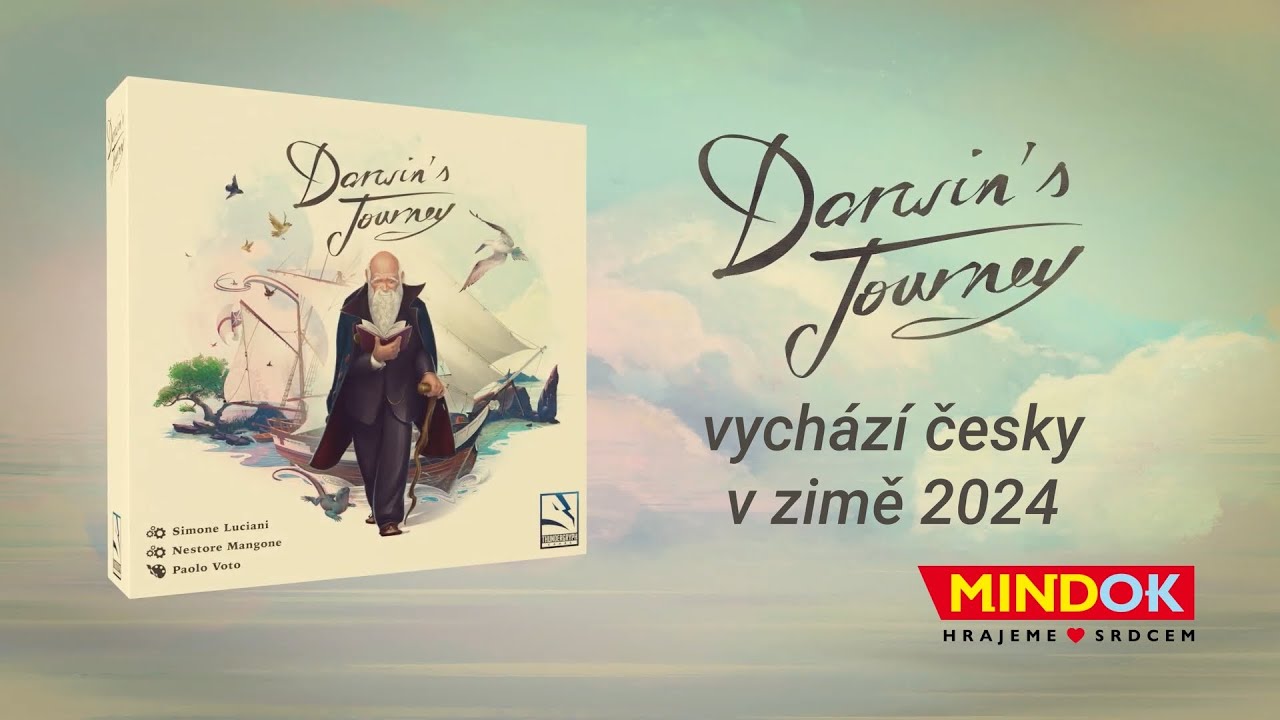 Oznamujeme česky novou velkou hru Darwin’s Journey