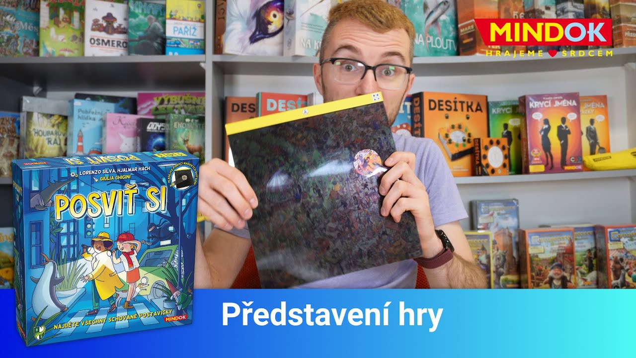 Posviť si 🔦 – Zábavná rodinná hra o hledání na barevné mapě 🔎
