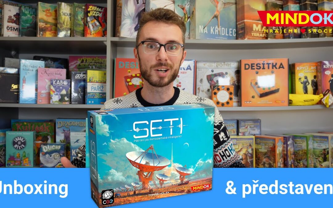 Představení české hry: SETI: Pátrání po mimozemské inteligenci