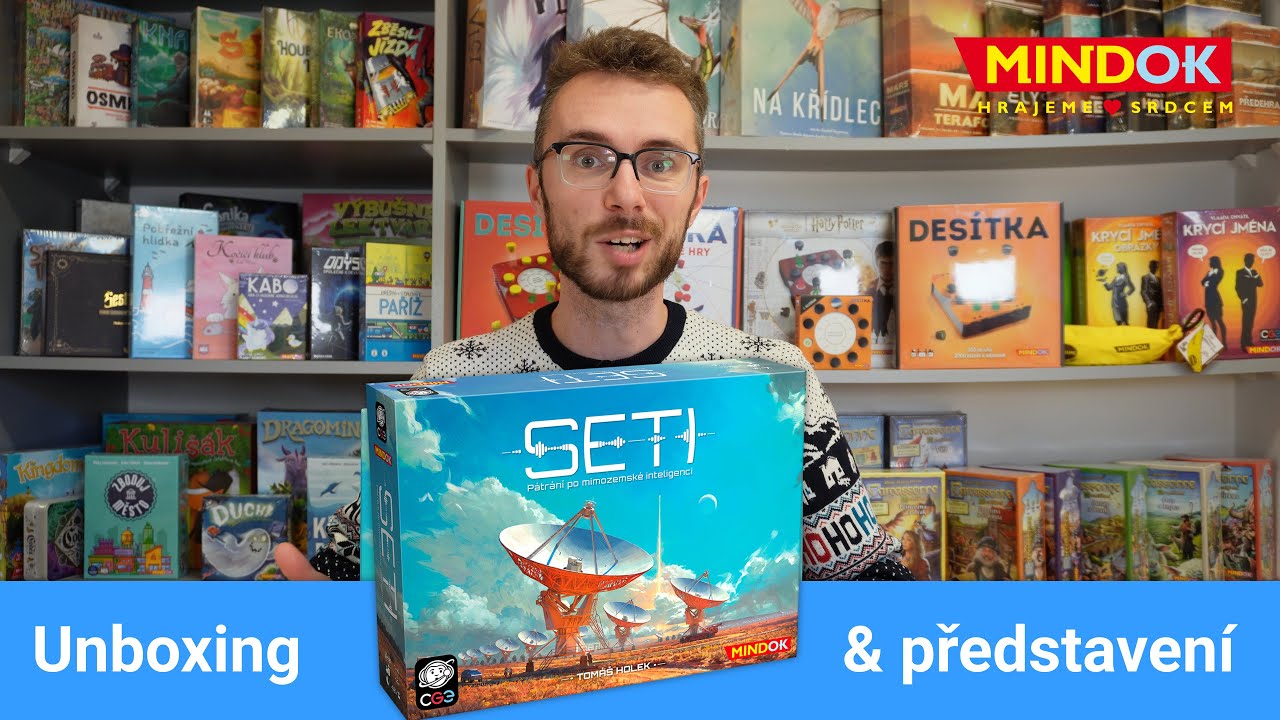 Představení české hry: SETI: Pátrání po mimozemské inteligenci