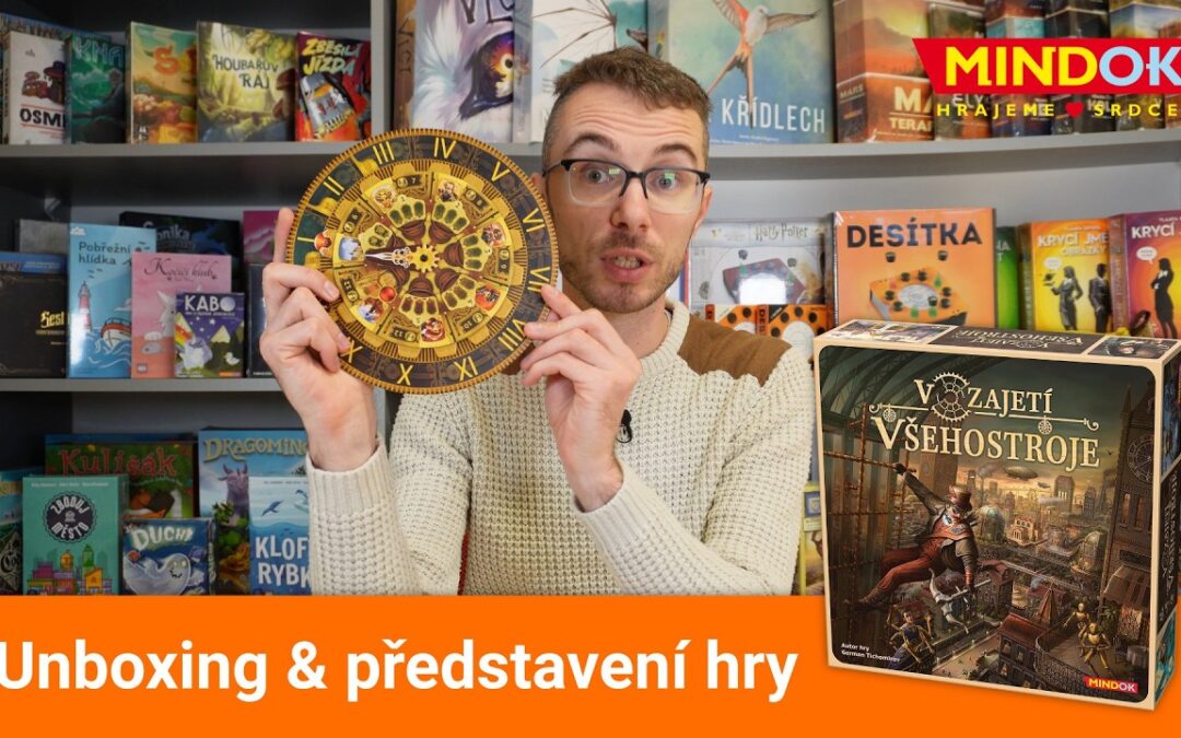 Představení hry V zajetí Všehostroje